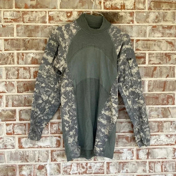MASSIF US ARMY COMBAT SHIRT (ACS) FLAME RESISTANT ACU - Picture 1 of 12